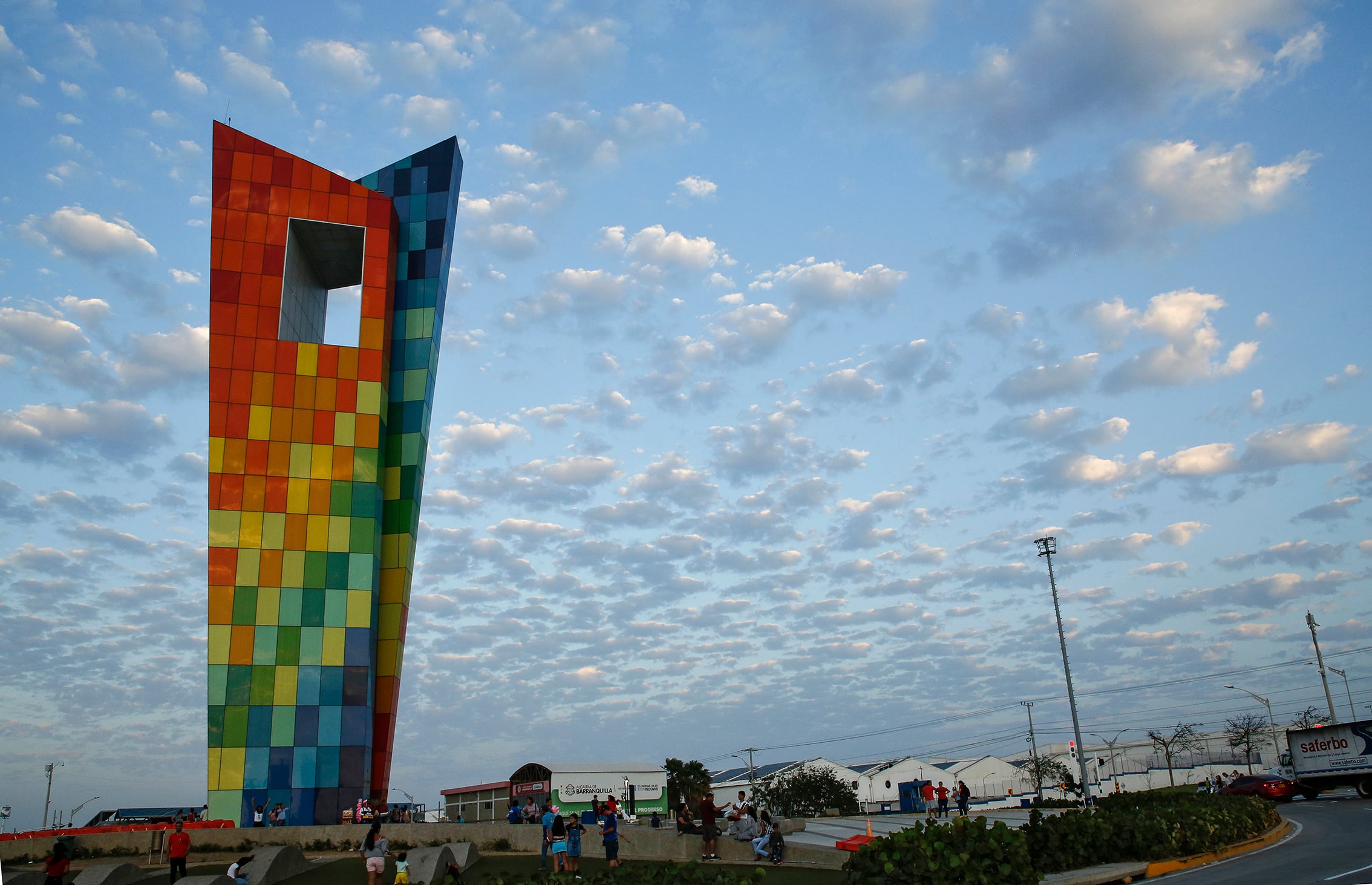 Barranquilla monumento Ventana al Mundo  
Foto Guillermo Torres Reina / Semana