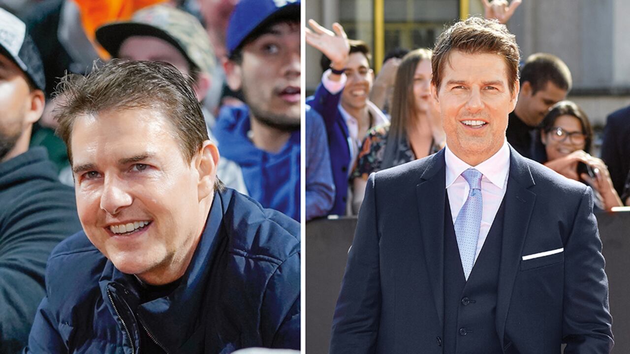 El actor Tom Cruise desató una controversia por su apariencia física tras ser fotografiado en un partido de béisbol.