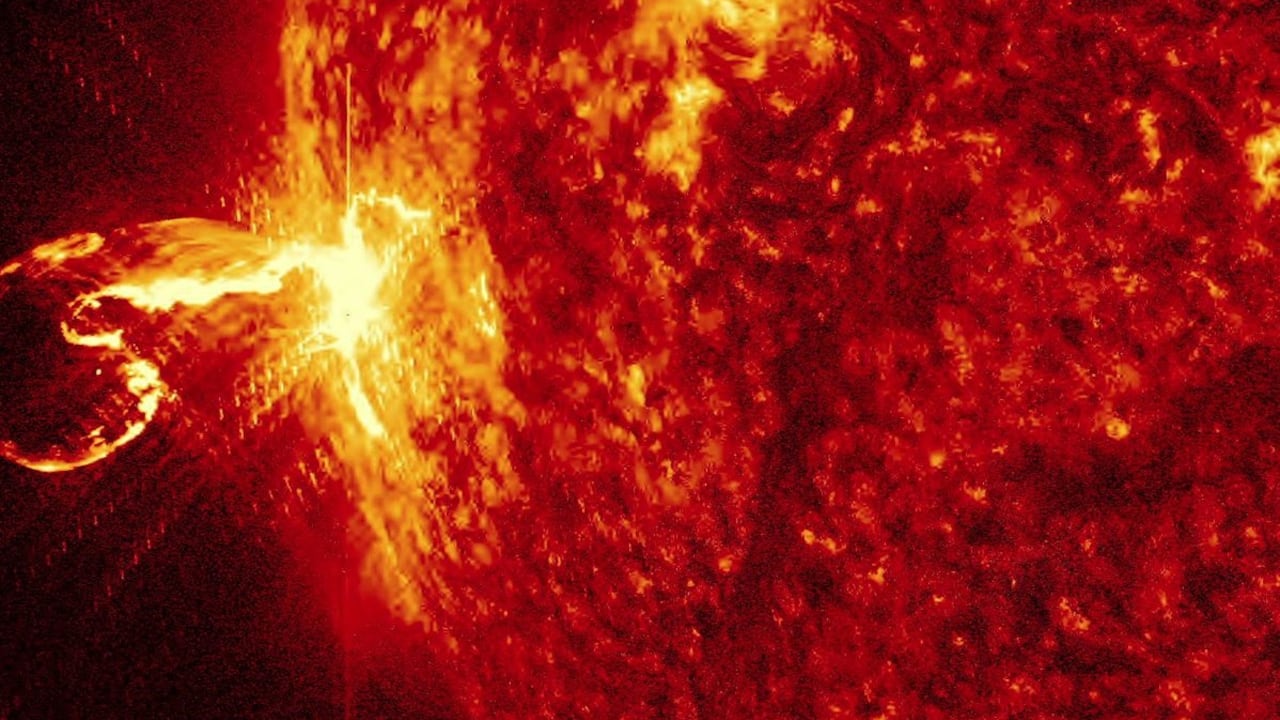 Eyección de masa coral en el Sol
NASA
21/1/2021