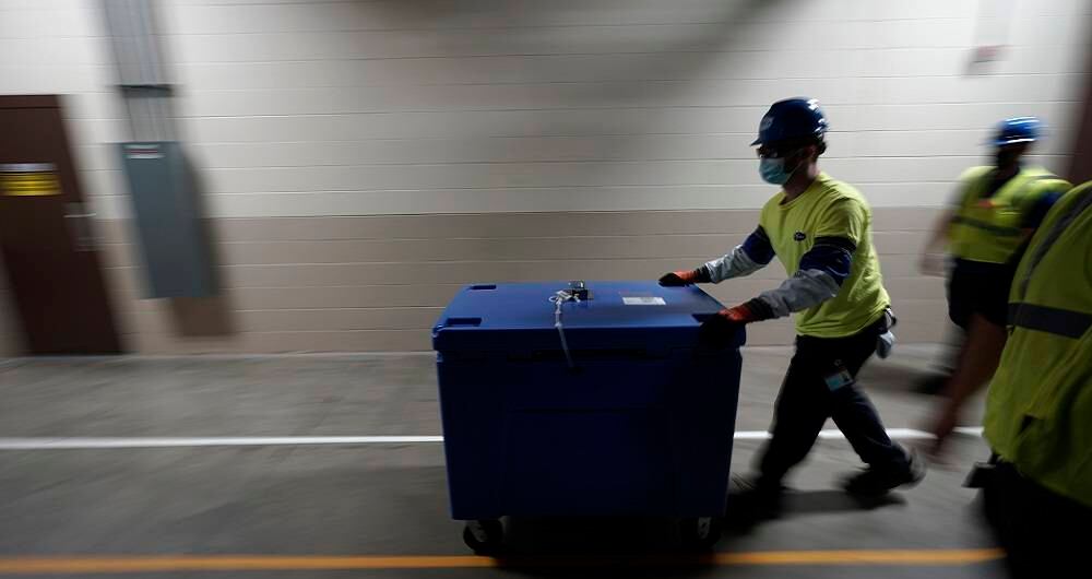 3. La vacuna contra el coronavirus se distribuirá en los 50 estados de Estados Unidos.