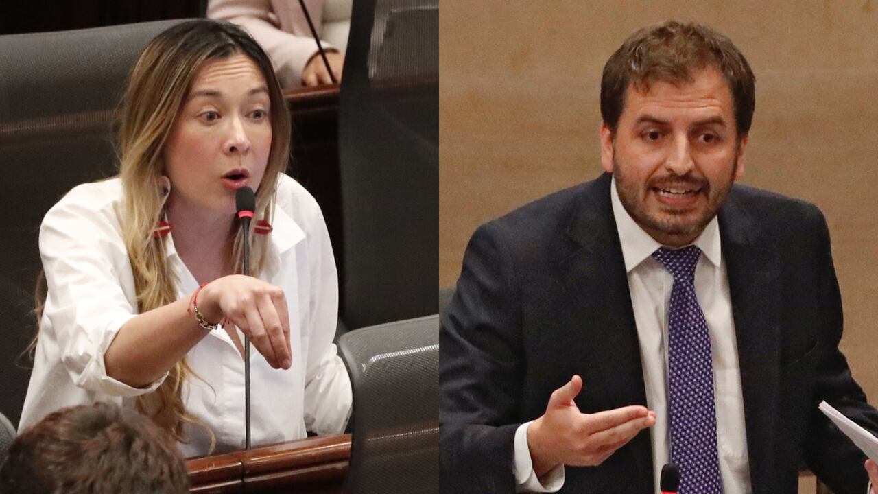 Katherine Miranda y Andrés Forero.