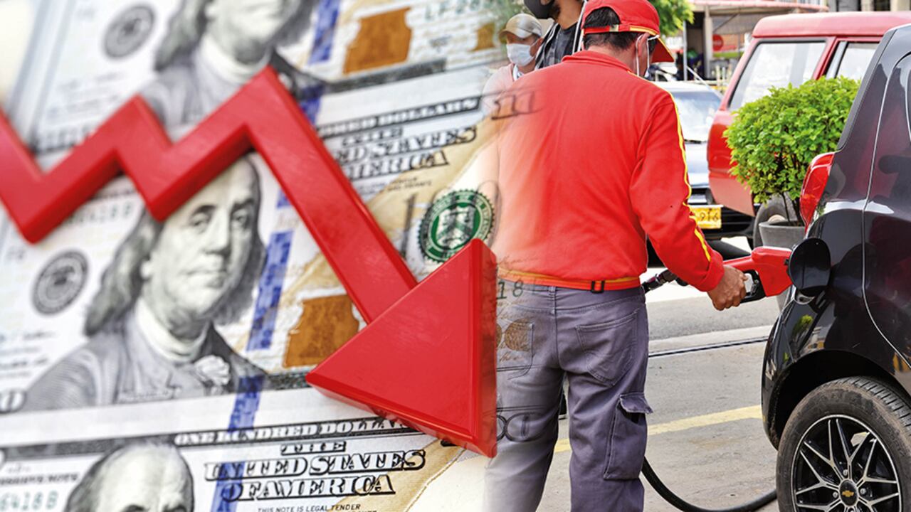 Mientras el precio del dólar ha caído a los niveles que tenía en agosto del año pasado, el valor de la gasolina sigue al alza, poniéndole presión a la inflación.
