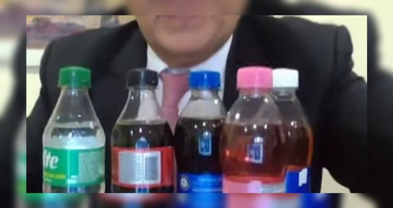 Botellas de gaseosa