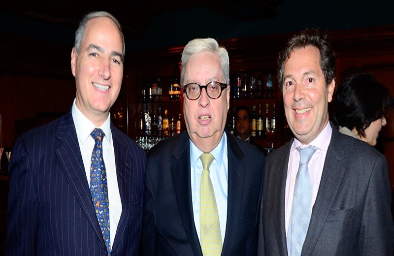 Sergio Michelsen, Sergio Arboleda y Diego Córdoba.