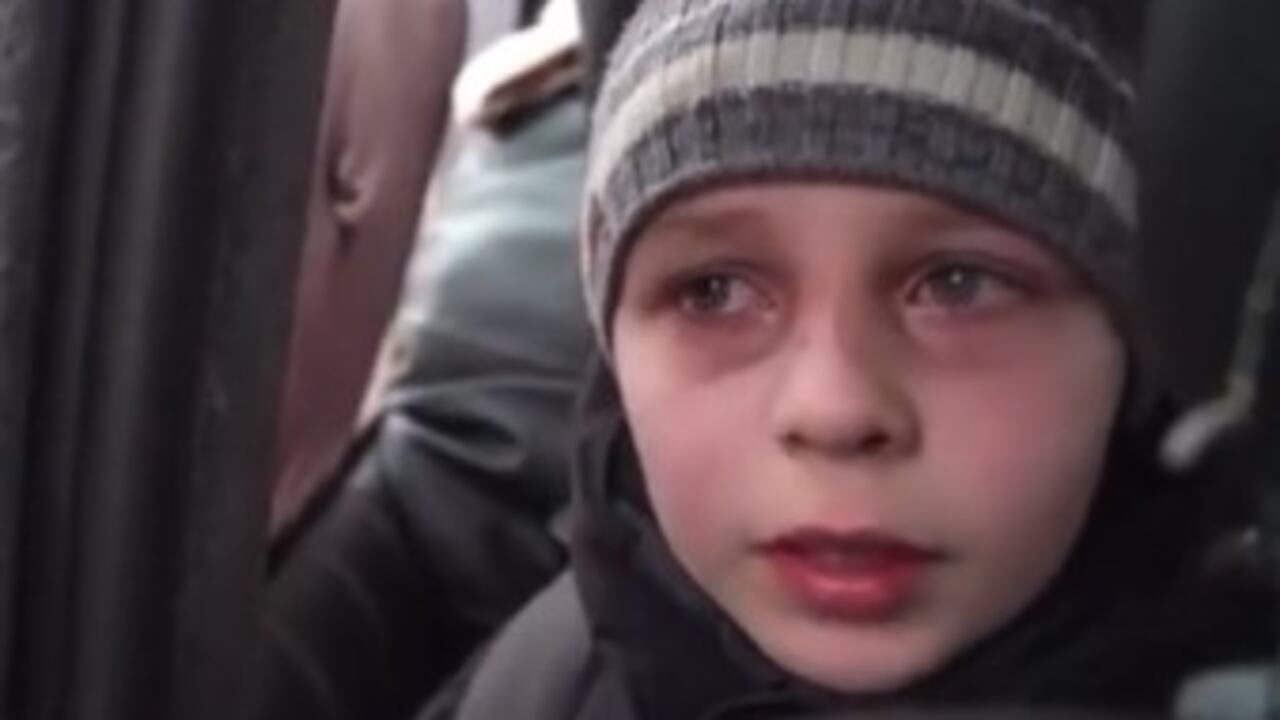 Mark Goncharuk cuenta cómo tuvo que abandonar a su padre para huir de la guerra en Ucrania
