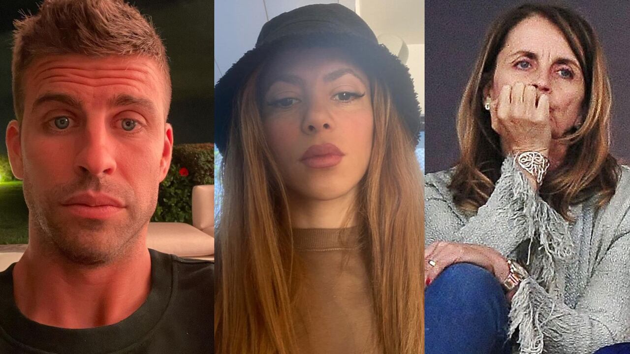 Piqué se habría sacado 'la espinita' con respecto a un gesto que tuvo Shakira con su exsuegra.