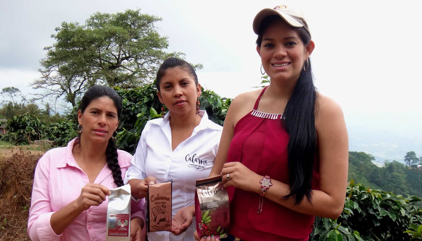 Marianela Sánchez, Damaris Criollo y Luisa Fernanda Ramírez hacen parte de este emprendimiento.