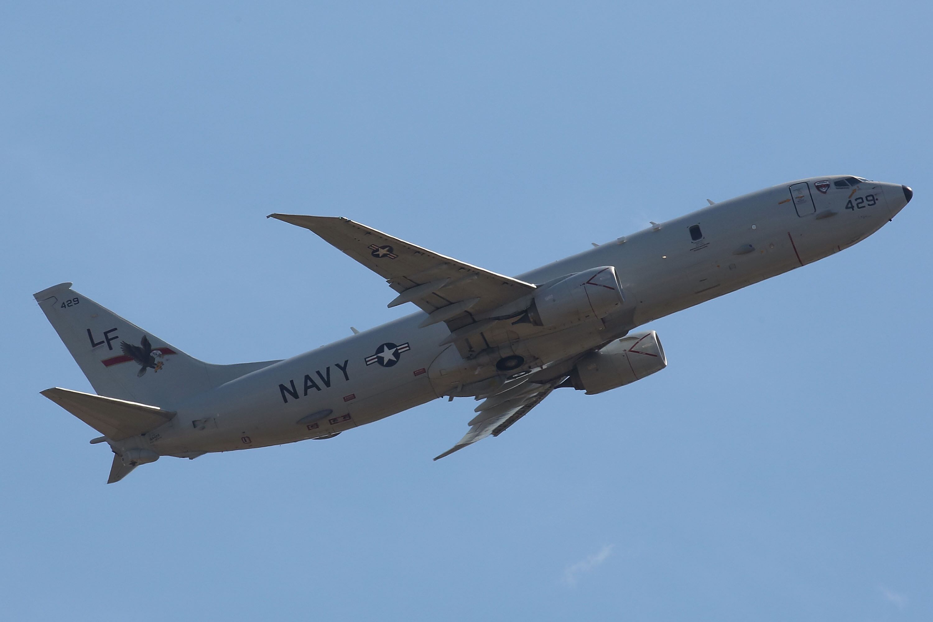 Avión P-8A Poseidon de la Armada de los Estados Unidos