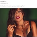 Marbelle compartió una foto suya con un cigarrillo de marihuana en la mano que desató toda una polémica.