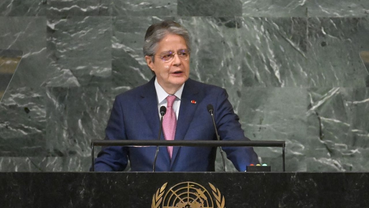 Guillermo Lasso, presidente de Ecuador.