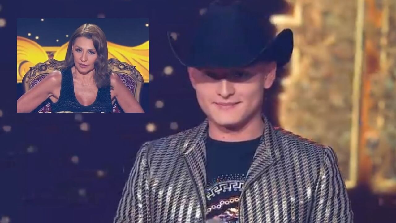 Amparo Grisales pasa pena en 'Yo me llamo'.