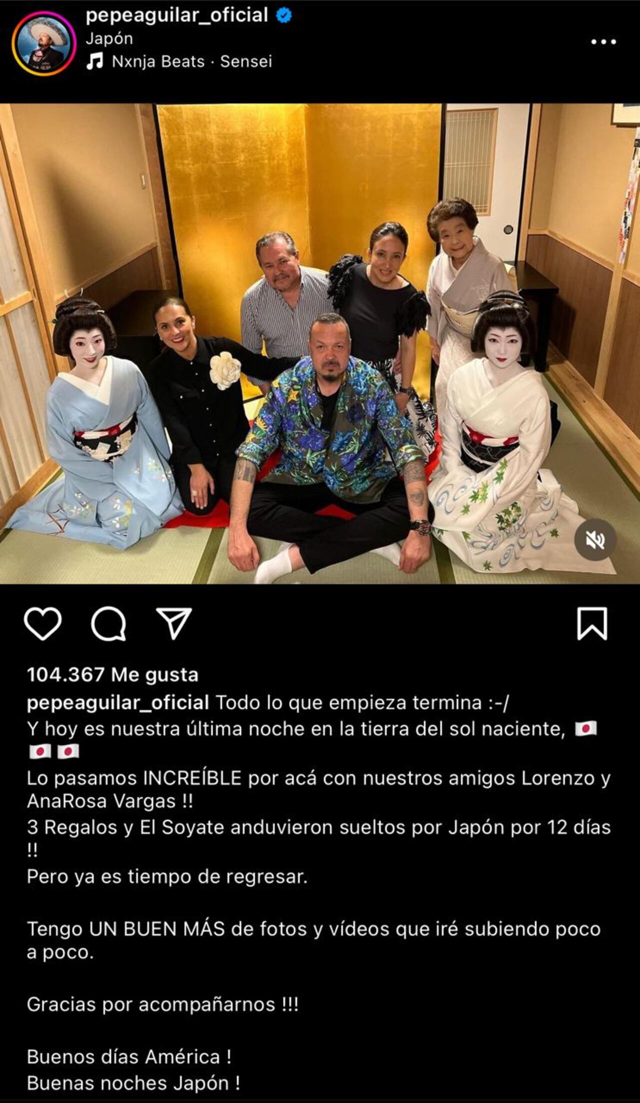 Pepe Aguilar anuncia su regreso a México