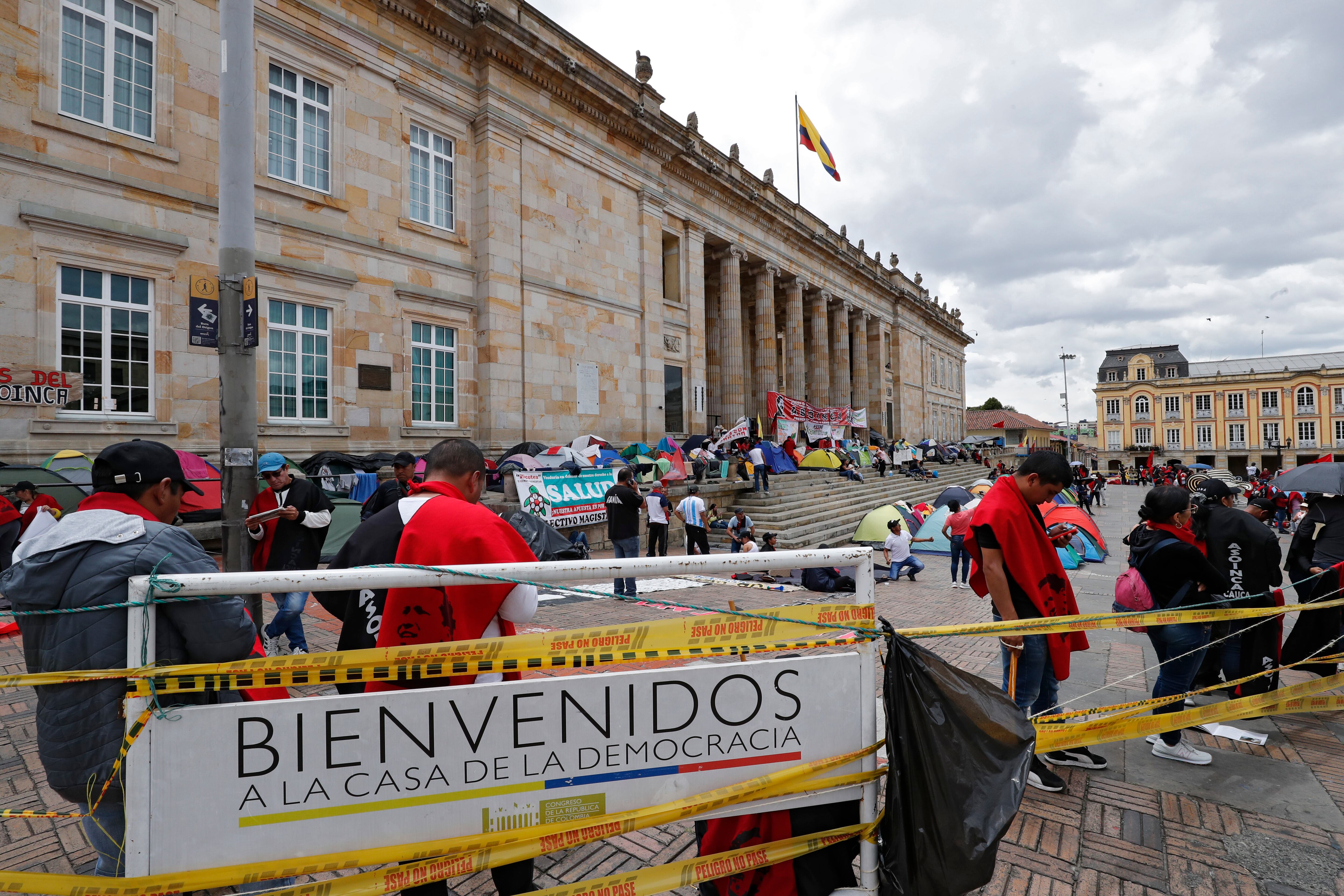 Plaza de Bolivar  Asoinca
Bogota 14 de febrero del 2023
Foto Guillermo Torres Reina / Semana
