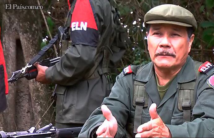 Nicolás Rodríguez Bautista, alias Gabino, comandante máximo del ELN.
