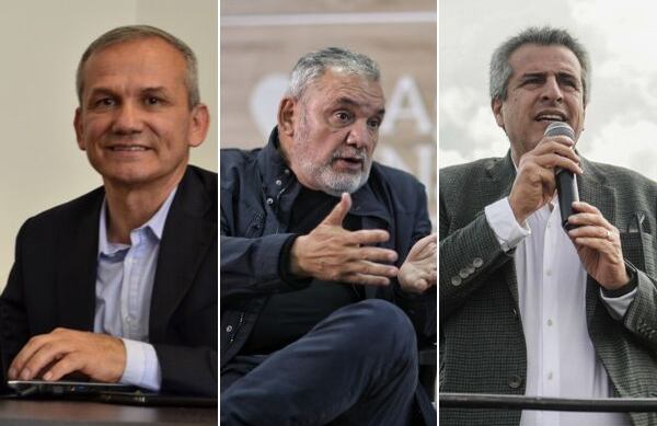 Carlos Ramón González, Gerardo Vega y Luis Fernando Velasco. Fotos: Colprensa, Semana y Cortesía