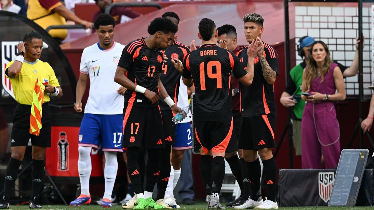 Jugadores de la Selección Colombia.