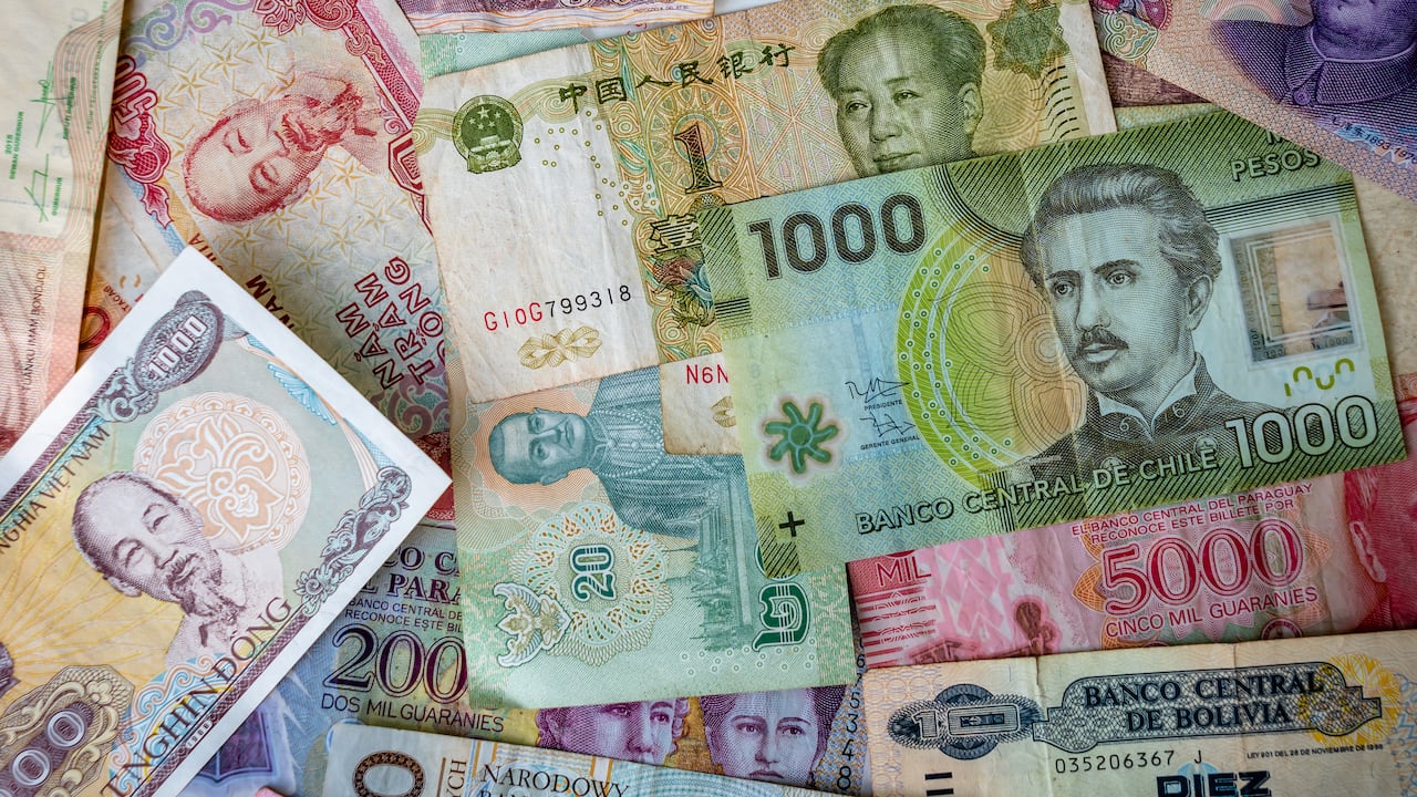 Las monedas más devaluadas del mundo (imagen de referencia)