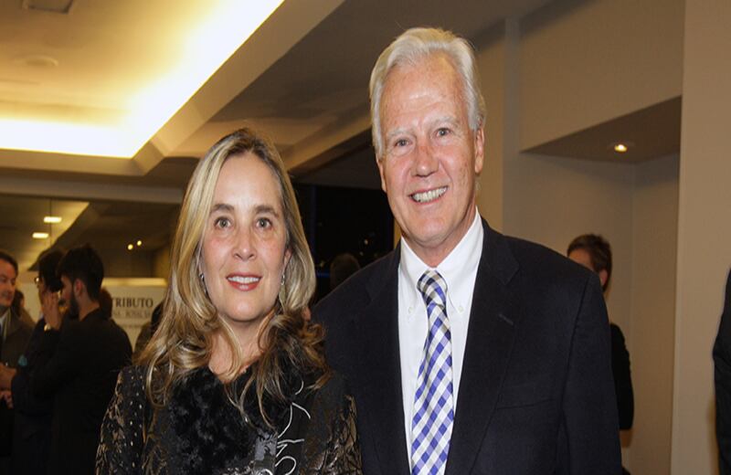 Alexandra Mora y Felipe  Samper.