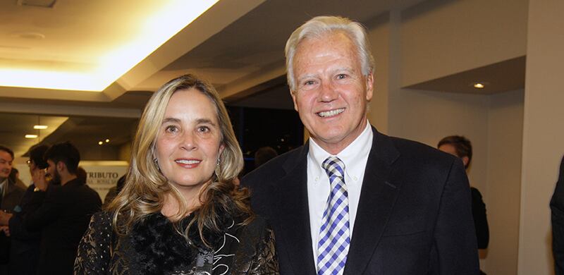 Alexandra Mora y Felipe  Samper.