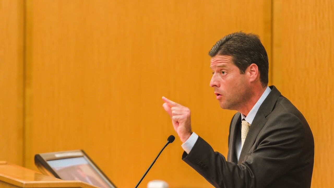 Senador Mauricio Gómez Amín.