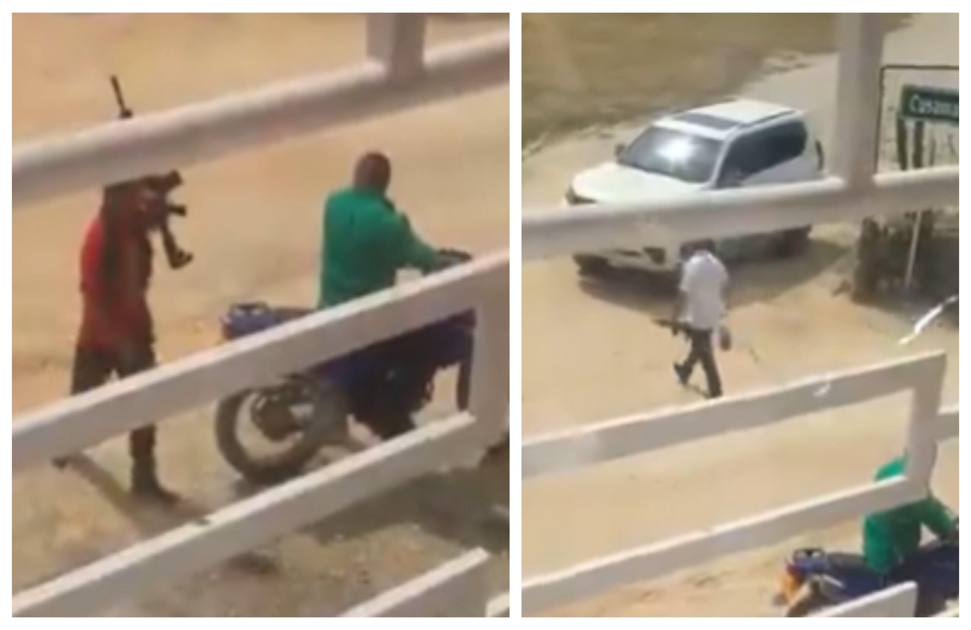 EL gobernador de Santander denunció la presencia de hombres con armas largas en el área metropolitana de Bucaramanga.