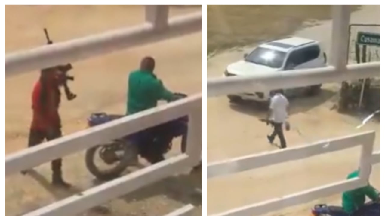 EL gobernador de Santander denunció la presencia de hombres con armas largas en el área metropolitana de Bucaramanga.