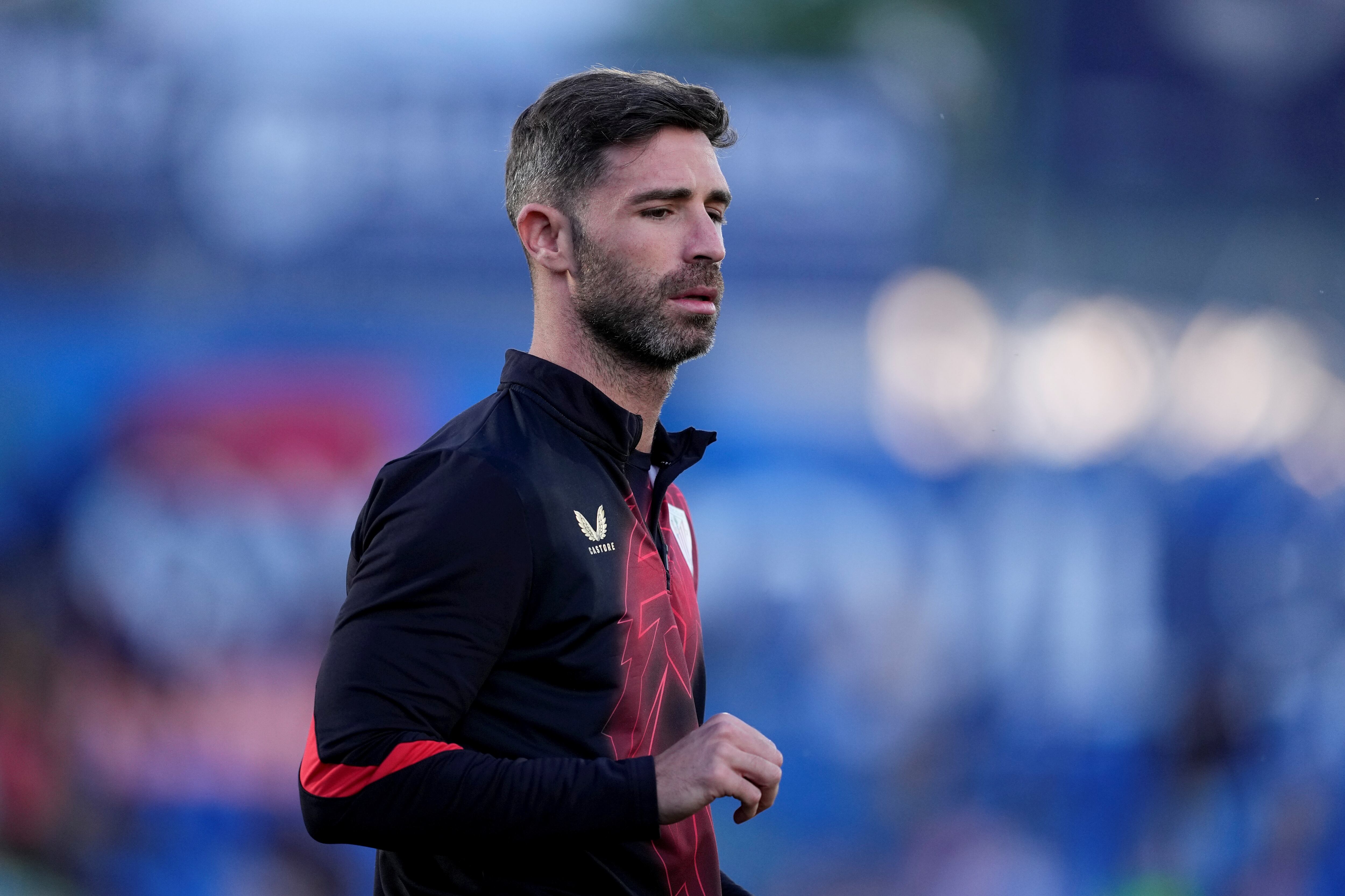 GETAFE, SPAIN - MAY 15: Yeray Alvarez of Athletic Club looks on during the Spanish League, LaLiga EA Sports, football match played between Getafe CF and Athletic Club de Bilbao at Coliseum de Getafe stadium on May 15, 2025, in Getafe, Madrid, Spain. (Photo By Oscar J. Barroso/Europa Press via Getty Images)
