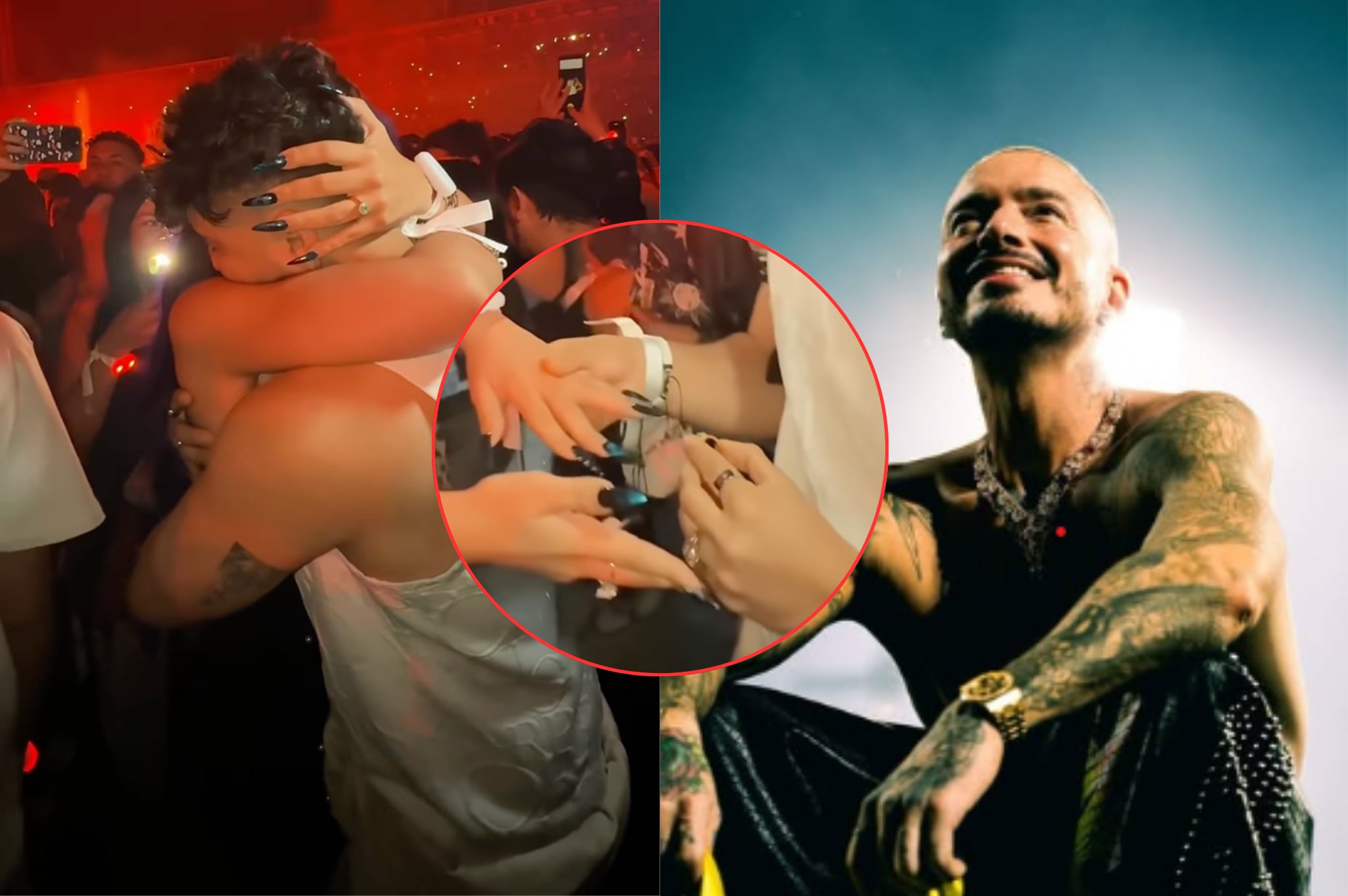 Participante de 'La casa de los famosos' tuvo propuesta de matrimonio durante concierto de J Balvin.