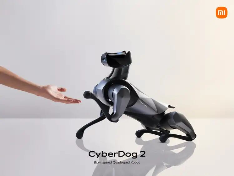 CyberDog 2, el nuevo perro robot con inteligencia artificial de Xiaomi.