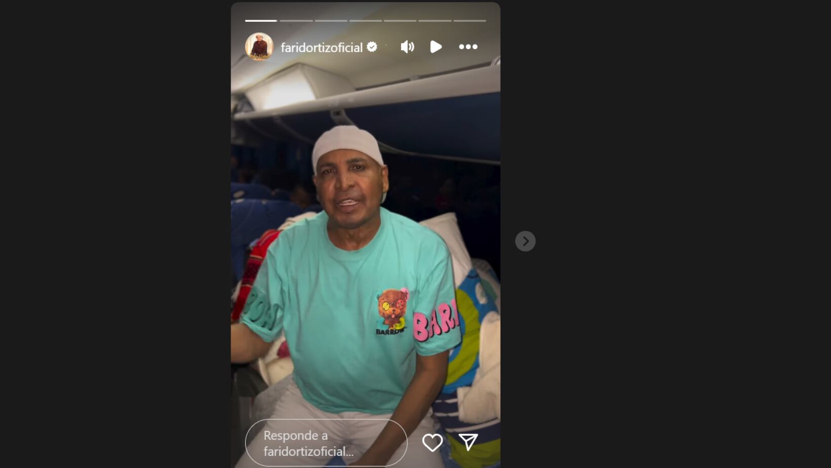 Farid Ortiz desmiente que tenga problemas de salud