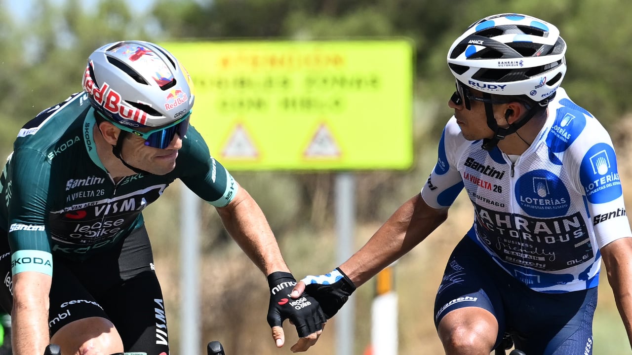 Santiago Buitrago sigue su batalla contra Wout van Aert en la clasificación de la montaña