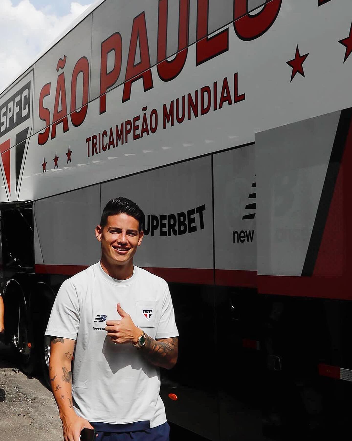 James Rodríguez Sao Paulo