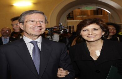 Juan Carlos Esguerra y Julia Miranda. 