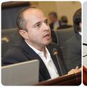 Juan Espinal y Cecilia López.