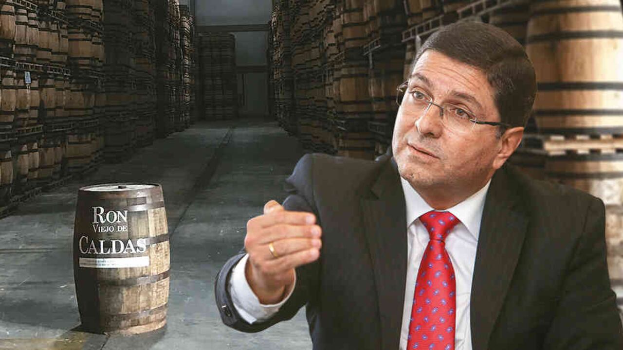 Luis Roberto Rivas, gerente de la Industria Licorera de Caldas.