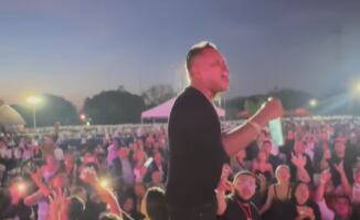 Omar Geles tuvo problema en concierto de Ibagué