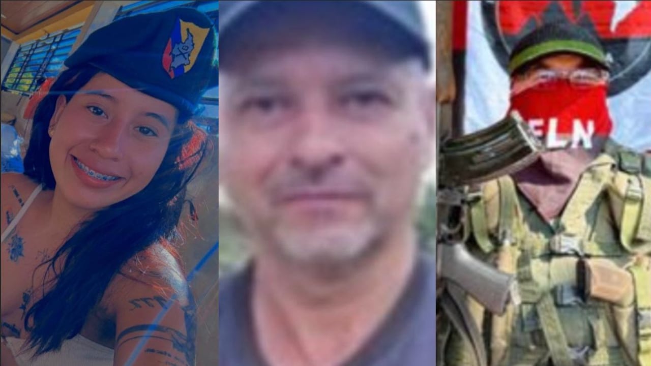 Los tres cabecillas detrás de los explosivos en Colombia.