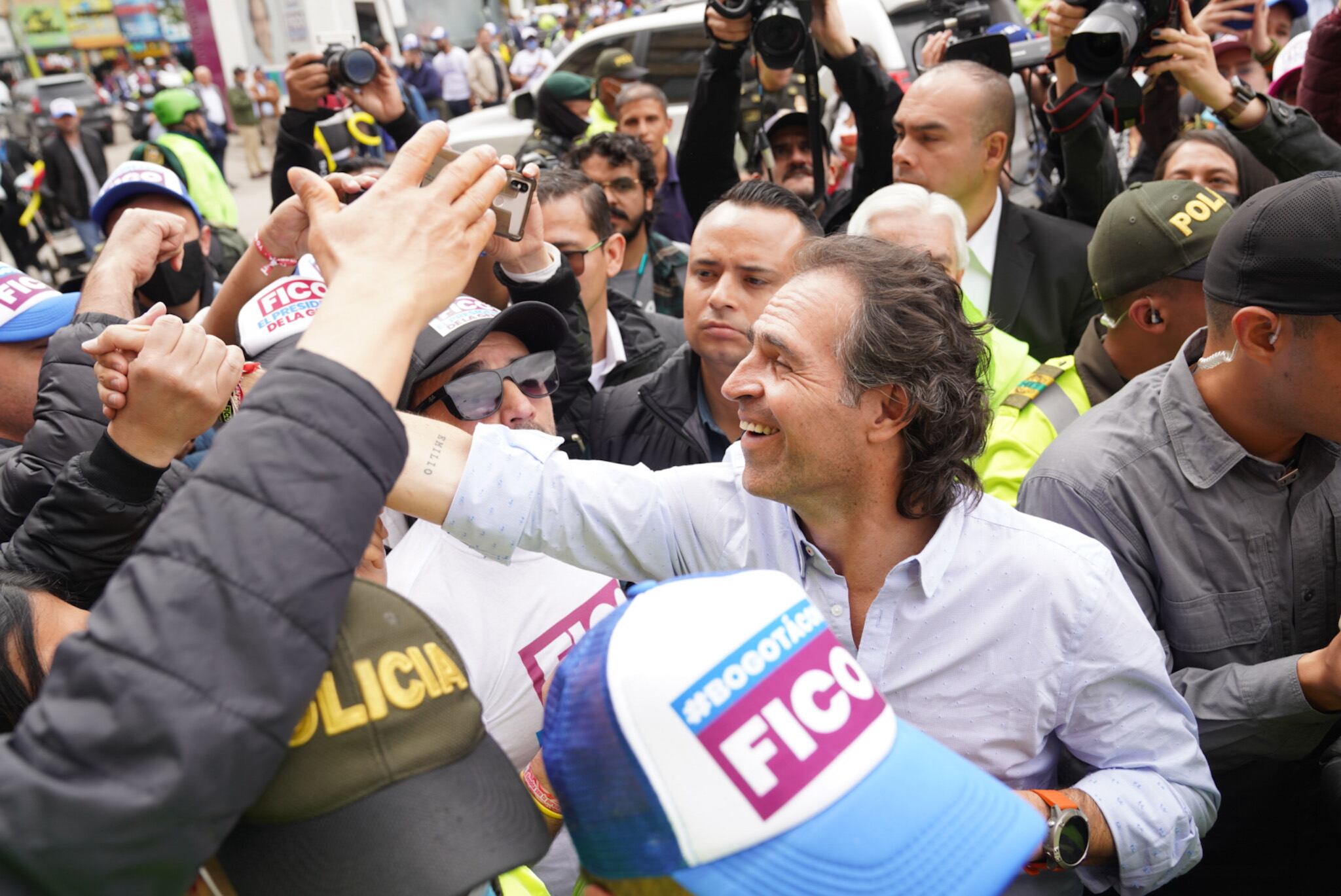 Federico Gutierrez en campaña