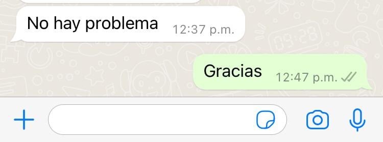 La forma de enviar mensajes cambia.