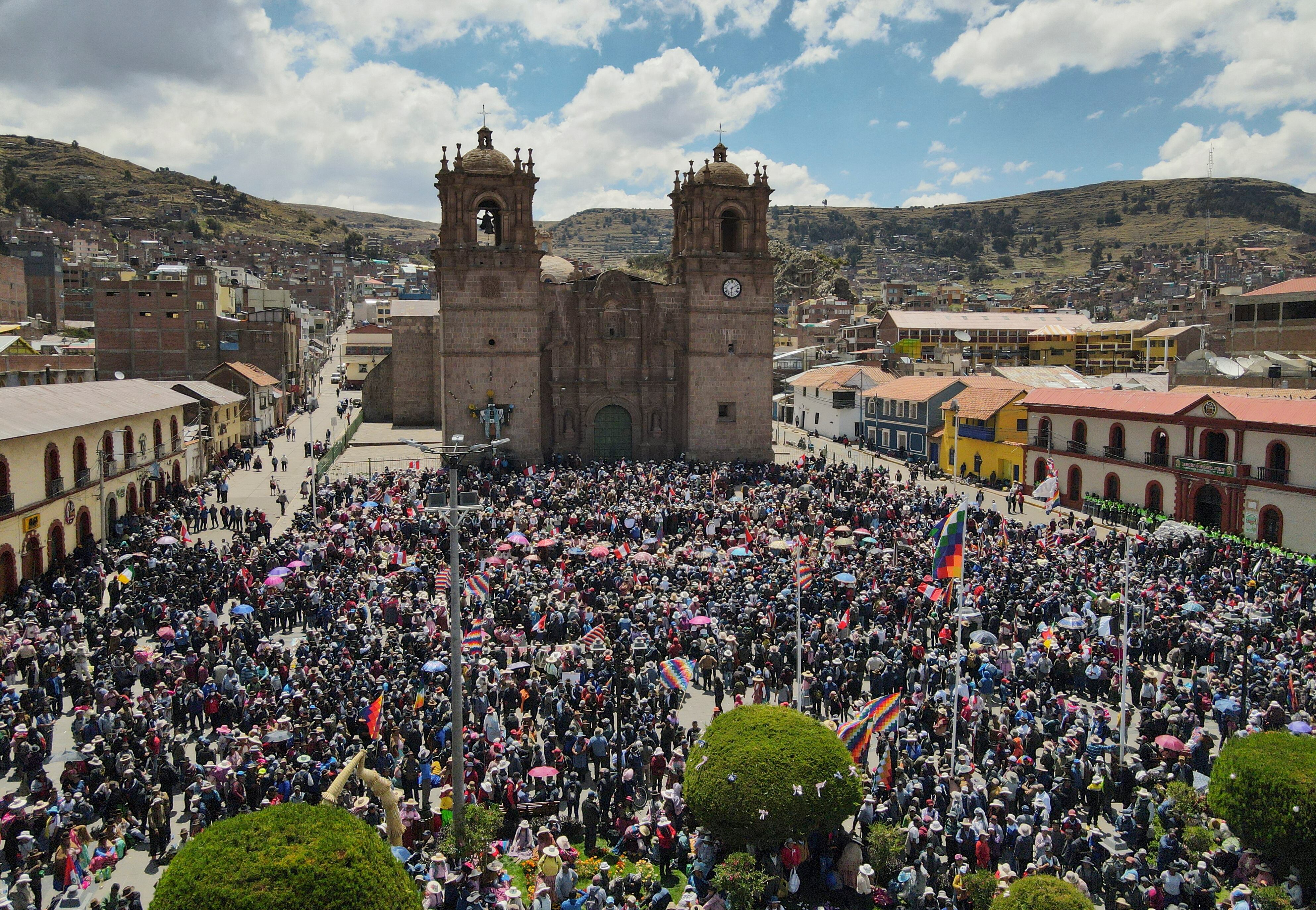 Protestas en Perú