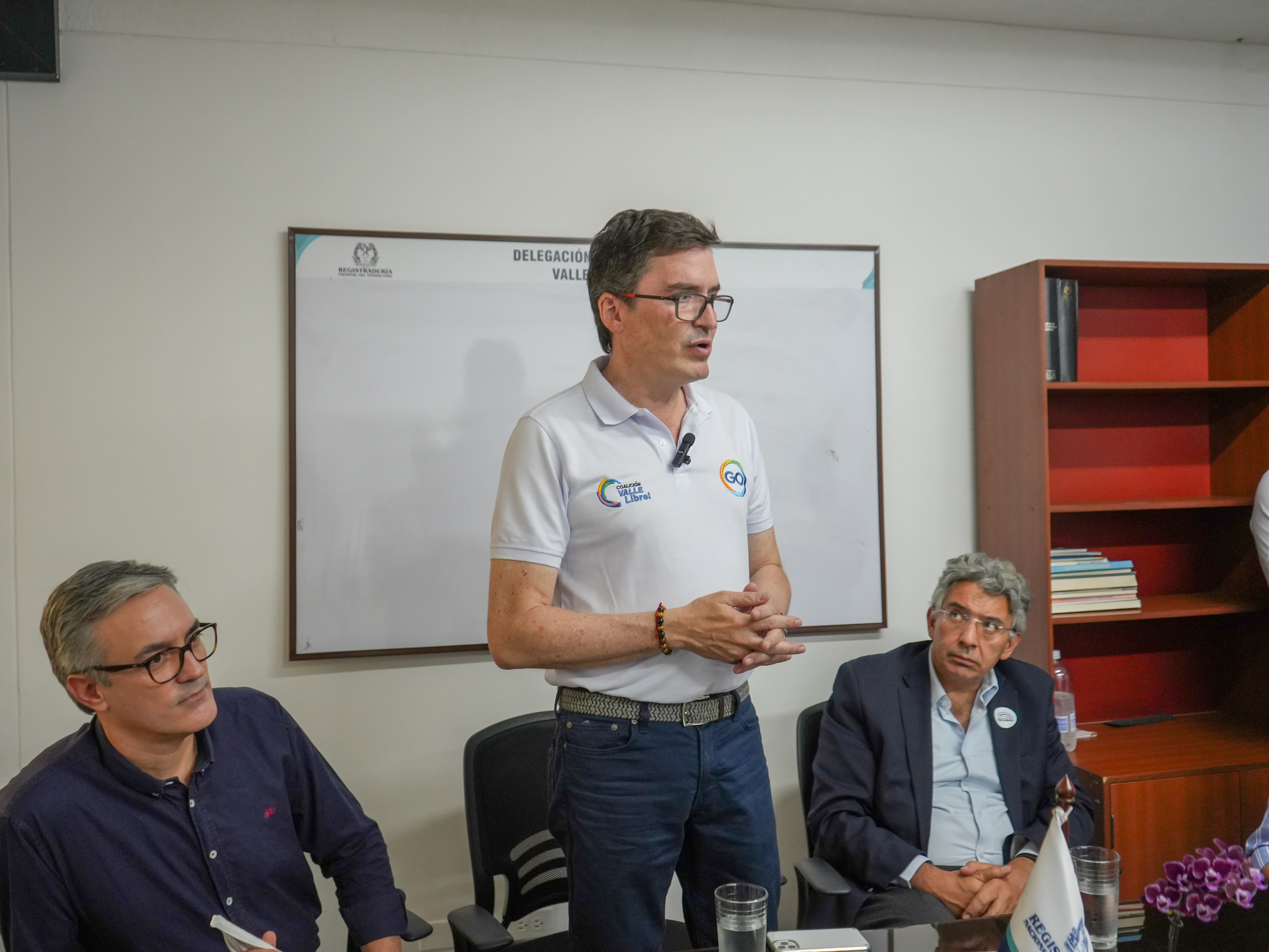 Santiago Castro, candidato a la Gobernación del Valle