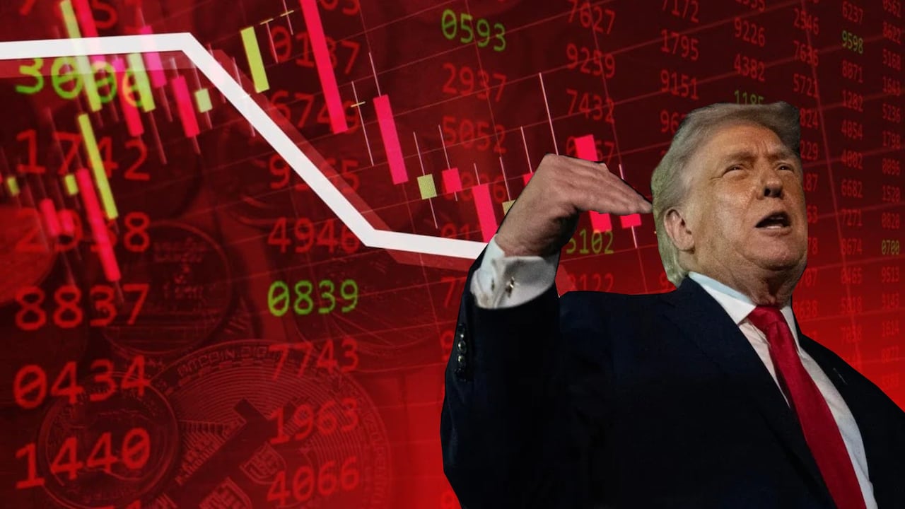 Caída de Wall Street tras amenazas de Donald Trump de tomar control de Groenlandia.