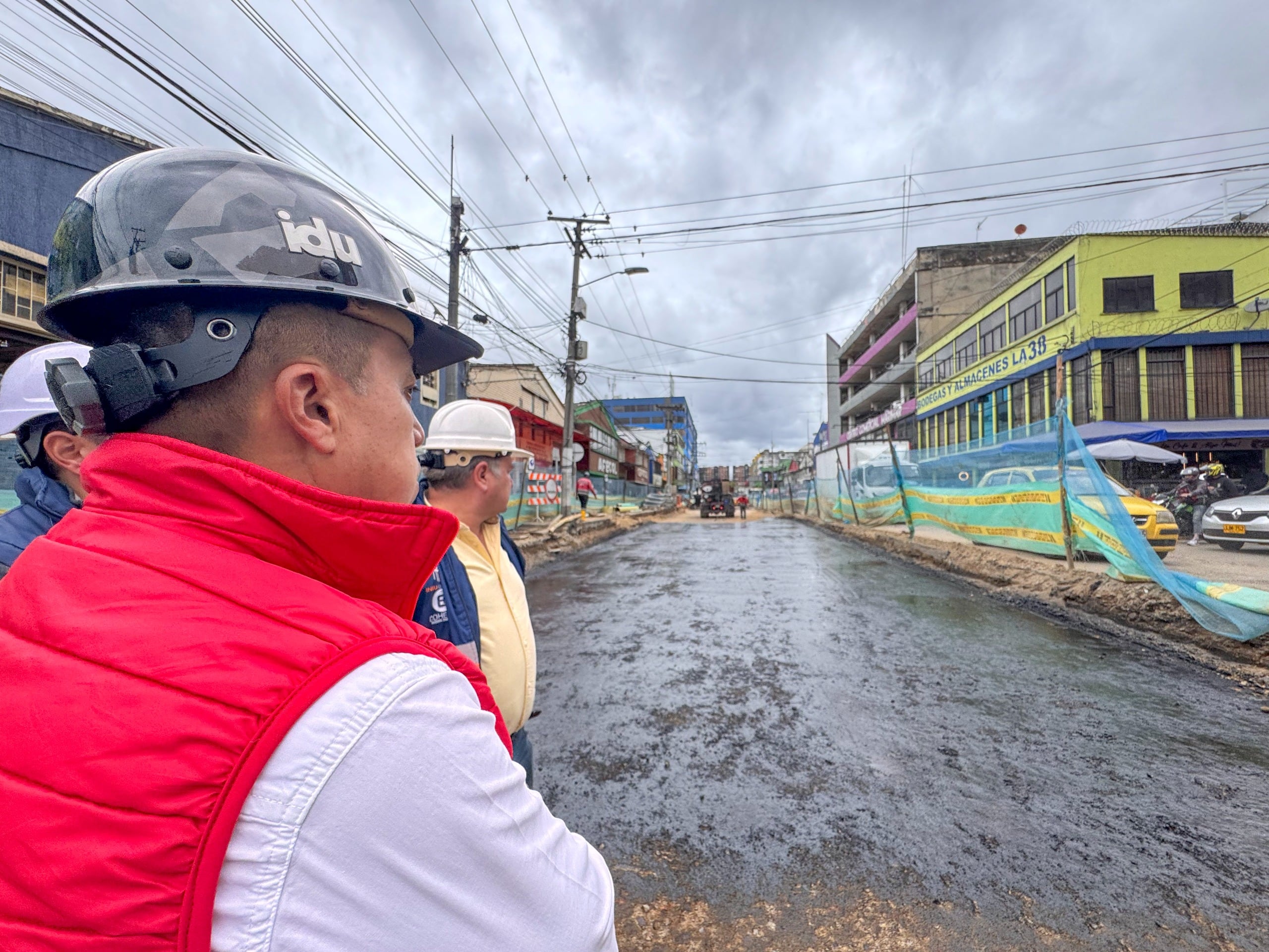 La malla vial en Puente Aranda se está renovando, pero, la Contraloría revisa irregularidades.