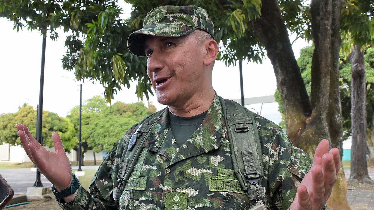 Comandante del Ejército Nacional, General Luis Mauricio Ospina Gutiérrez.