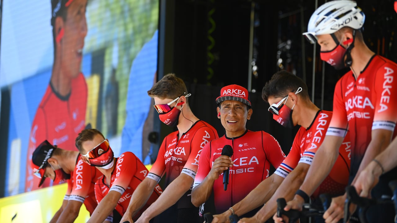 Nairo Quintana es el gran líder del Arkéa Samsic