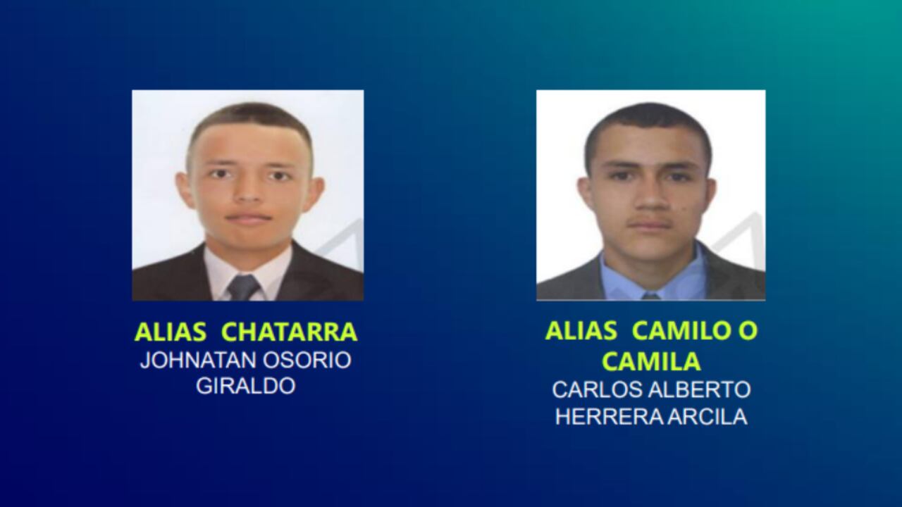 Cartel de los más buscados de Antioquia.