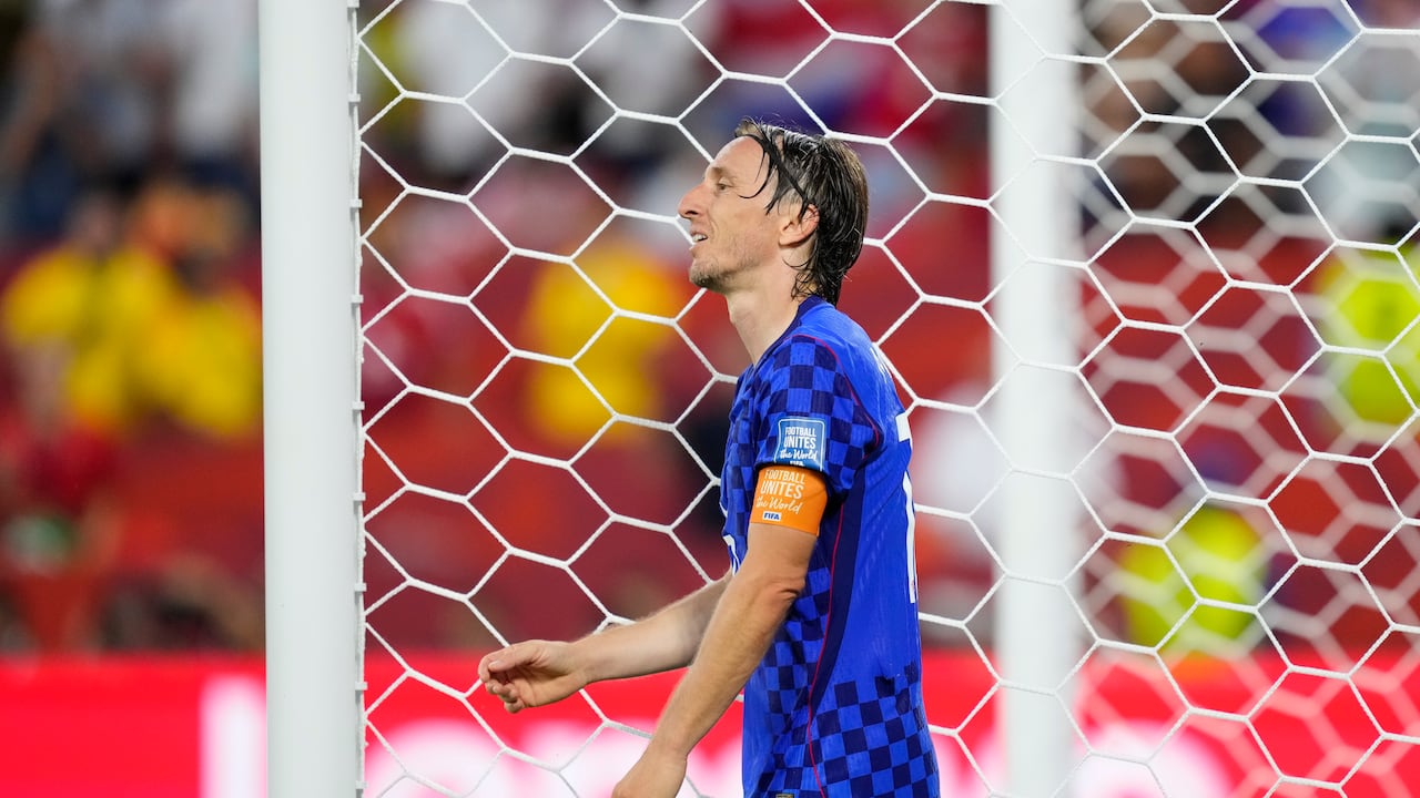 Luka Modric se retira de los muundiales.
