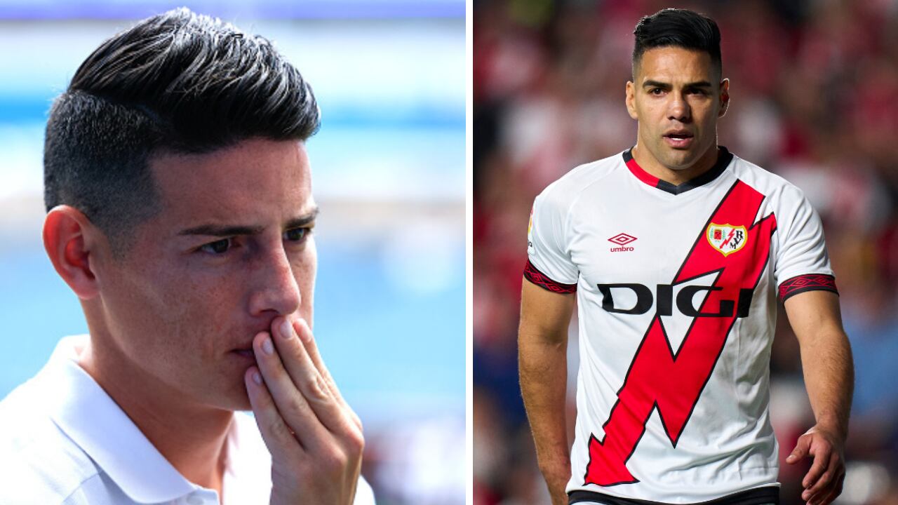 James Rodríguez llegaría a reemplazar el puesto de referente que tenía Falcao García