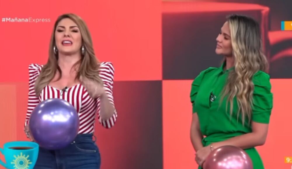 Las presentadoras no ocultaron su tristeza al despedir a su colega.