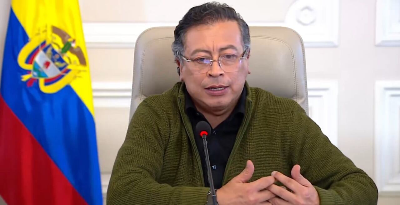 Presidente Gustavo Petro durante el Consejo de Ministros